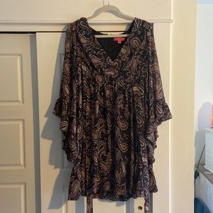 Betsey Johnson Paisley Boho Dress